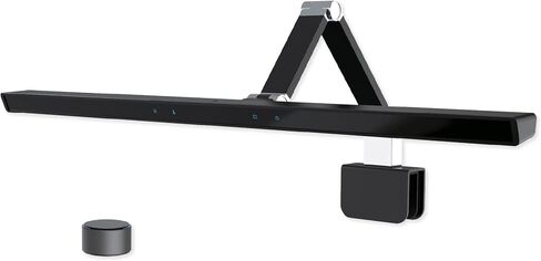 Clip Stella-Pro Piano Light Arm Clip على: التصميم المهني ، الإضاءة غير المتماثلة ، مضادة للوهج ، مستشعر الضوء ، 3000K ~ 6500K CCT قابل للتعديل ، قابلاً للضايق + التحكم عن بُعد ، حماية 12W LED العين in Saudi Arabia
