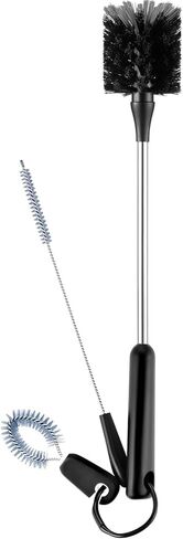 EasyAcc [3 Pack] Water Bottle Cleaner Brush for Owala Stanley Hydroflask, Long Handle Water Bottle Scrubbing Brush, with Straw Cleaner & Nipple Brush, for Coffee Mugs, Tumblers, Ice Tea Jars in Kuwait