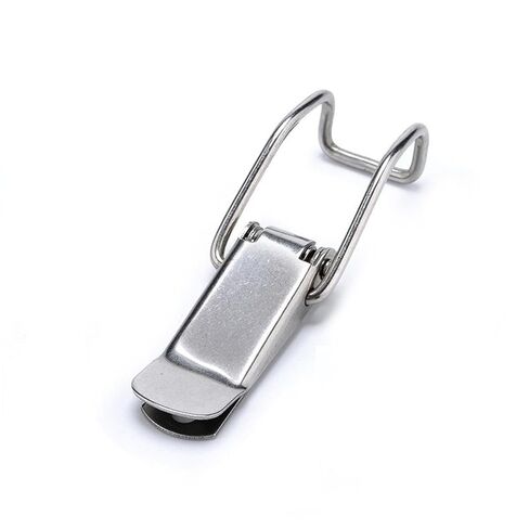 4pcs J115b الصلب الصلب الصلب صناديق Hasp Lock 74 * 20 زنبرك محملة مزلاج تم تبديل القفل لأجهزة نافذة الباب المنزلق in Saudi Arabia
