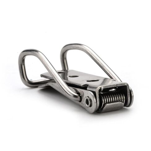 4pcs J115b الصلب الصلب الصلب صناديق Hasp Lock 74 * 20 زنبرك محملة مزلاج تم تبديل القفل لأجهزة نافذة الباب المنزلق in Saudi Arabia