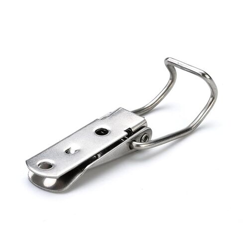 4pcs J115b الصلب الصلب الصلب صناديق Hasp Lock 74 * 20 زنبرك محملة مزلاج تم تبديل القفل لأجهزة نافذة الباب المنزلق in Saudi Arabia