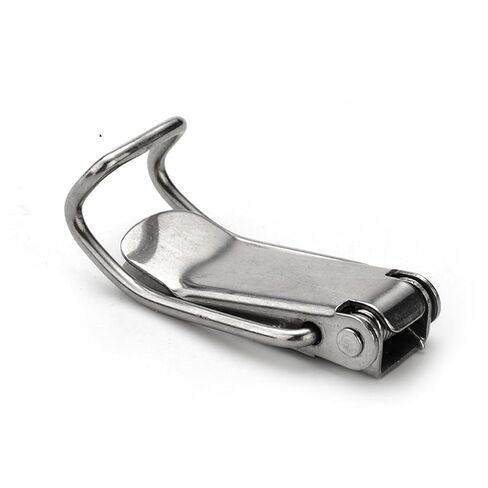 4pcs J115b الصلب الصلب الصلب صناديق Hasp Lock 74 * 20 زنبرك محملة مزلاج تم تبديل القفل لأجهزة نافذة الباب المنزلق in Saudi Arabia