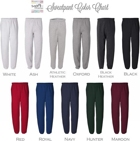 Kappa Alpha Theta Oversized Sweatpants - Theta Sorority Joggers Sweats Lounge Pants in Saudi Arabia