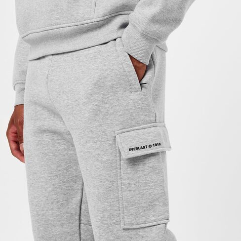 Everlast Mens Cargo Track Pants | Sweatpants for Men with Pockets, Fleece Joggers, Workout & Lounge Track Pants in Saudi Arabia