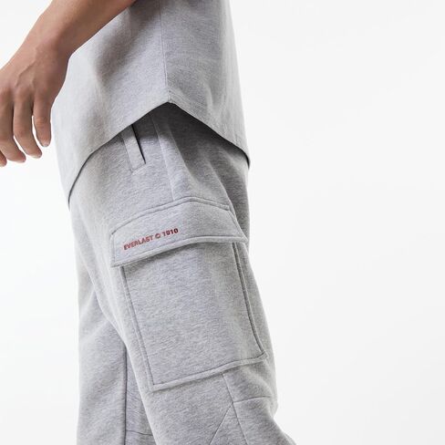Everlast Mens Cargo Track Pants | Sweatpants for Men with Pockets, Fleece Joggers, Workout & Lounge Track Pants in Saudi Arabia