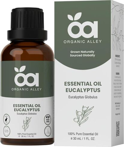 Lavender Essential Oil by Organic Alley | 100% Pure Therapeutic Grade | Natural Aromatherapy Oil | Essential Oil for Relaxation | Lavandula Angustifolia (0.33 Fl Oz, Lavender) in Saudi Arabia
