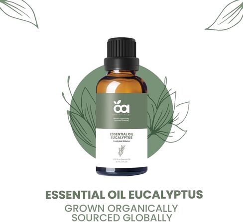 Lavender Essential Oil by Organic Alley | 100% Pure Therapeutic Grade | Natural Aromatherapy Oil | Essential Oil for Relaxation | Lavandula Angustifolia (0.33 Fl Oz, Lavender) in Saudi Arabia