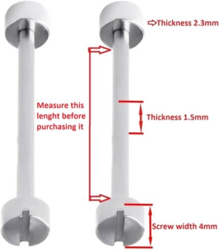 Ewatchparts 2 PCS أنبوب الاستبدال ودبوس المسمار متوافق مع Invicta Watch Band Strap Lugs Stainless Steel in Kuwait