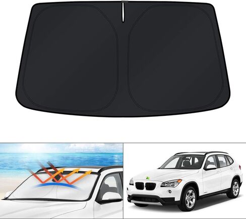 KUST Custom Fit Windshield Sun Shade for 2018-2024 2025 Lincoln Navigator Accessories Sunshade Sun Visor Protector Foldable Blocks UV Rays Keep Your Car Cooler in Saudi Arabia