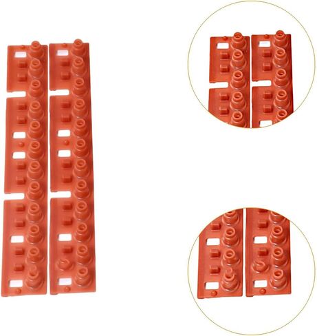 Generic Silicone Buttons Key Repair High Professional Sturdy Electronic Piano Replacement Keys Electronic Piano Accessories, style B in Kuwait