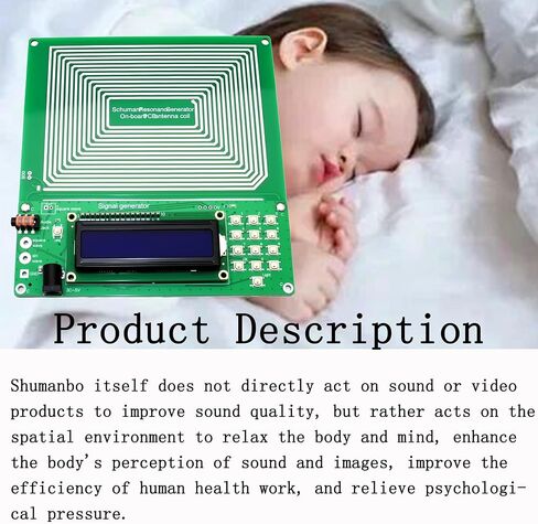 Schumann Wave Resonance Generator 7.83Hz,Adjustable Sine Wave Resonance Generator 0.01Hz~200000Hz Ultra-Low Frequency Pulse Generator Comes with A Complimentary Power Cord in Saudi Arabia