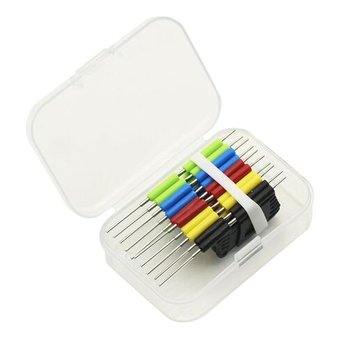 10PCS Universal IC Chip Micro IC clamp SOP SOIC TSSOP TSOP SSOP MSOP PLCC QFP TQFP LQFP SMD IC Chip pin Clip DIP Logic Analyzer in Saudi Arabia