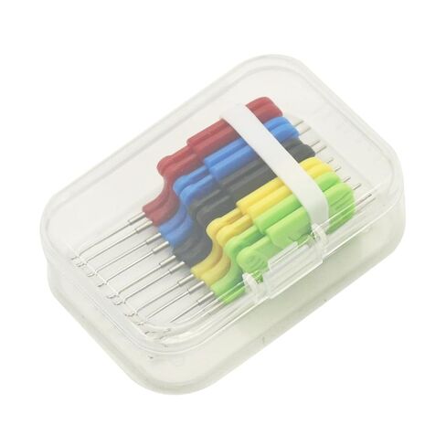 10PCS Universal IC Chip Micro IC clamp SOP SOIC TSSOP TSOP SSOP MSOP PLCC QFP TQFP LQFP SMD IC Chip pin Clip DIP Logic Analyzer in Saudi Arabia