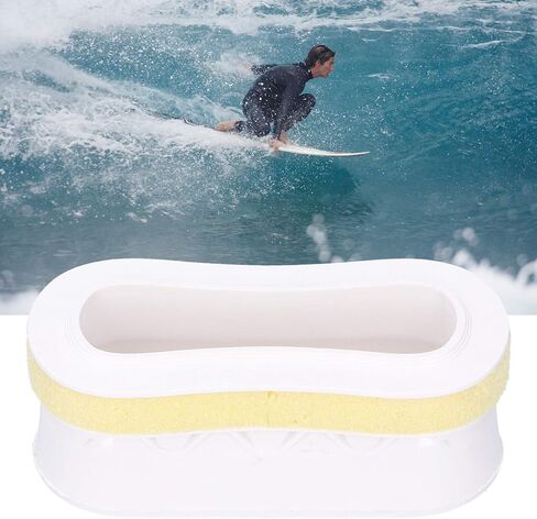 plplaaoo PVC 8 Shape Surfboard Insert Handle Surfing Board Surf Rescue Accessory for Water Sports PVC Material 12cm Length 4.5cm Height 58g Weight 1PC in Saudi Arabia