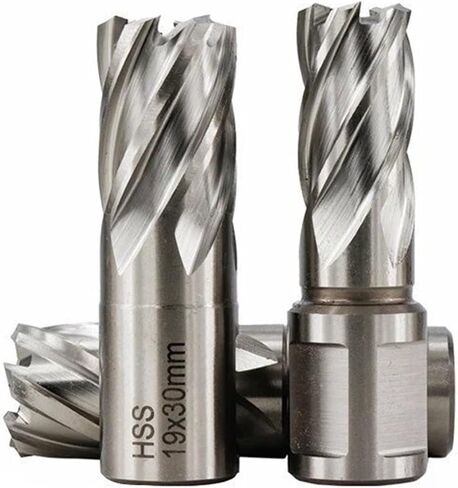 High Speed Steel Metal Core Drill Bit Annular Hollow Drill Bit Hole Opener Metal Drilling Tools 1Pcs(25x35mm) in Saudi Arabia