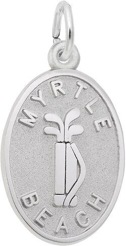 Rembrandt Myrtle Beach Golf Clubs Charm Oval Charm in Kuwait