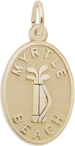 Rembrandt Myrtle Beach Golf Clubs Charm Oval Charm in Kuwait