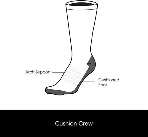 Calvin Klein Men Crew Socks - 4 Pack Soft Cotton Blend Cushioned and Cacked Dress Socks for Work & Daily Wear (الحجم: 7-12) in Saudi Arabia
