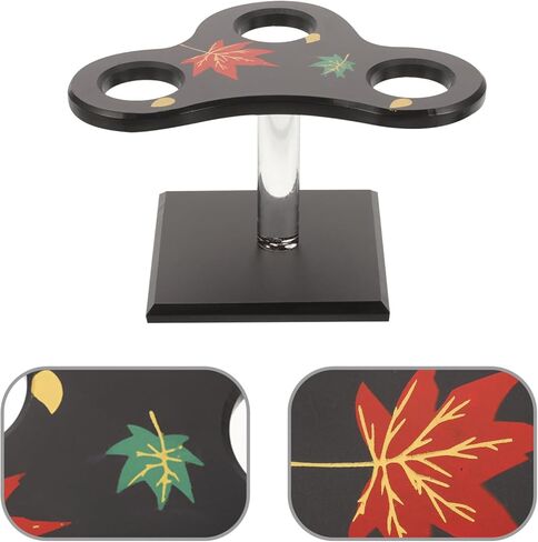 2 ثقبات الآيس كريم مخروط حامل السوشي مع رف عرض الحلوى الأنيق لحفلات المطاعم والأحداث سهلة التنظيف والصيانة in Kuwait