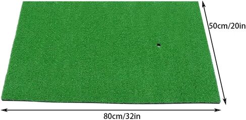 جولف ضرب حصيرة -32 × 20 بوصة العشب الاصطناعي ، قاع رغوة SBR مع تي شيرت المطاط لممارسة الأرجوحة ، وهي حصيرة تقطيع داخلي إلى الخارج in Kuwait