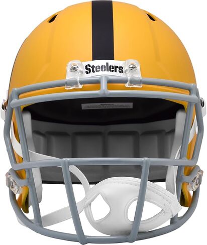 Pittsburgh Steelers Alternate Matte Gold 2025 On-Field Riddell Speed Replica Full Size Football Helmet - NFL Replica Helmets in Saudi Arabia