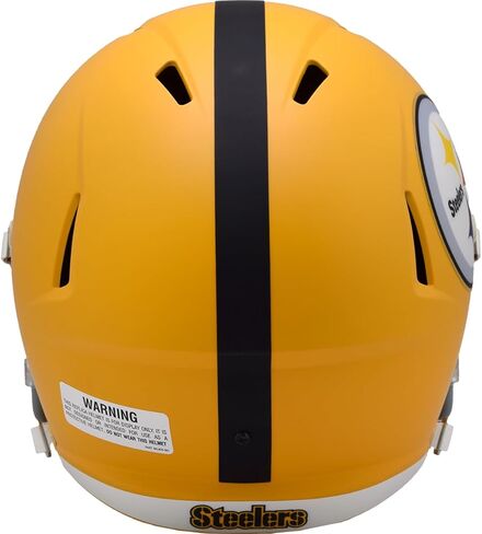 Pittsburgh Steelers Alternate Matte Gold 2025 On-Field Riddell Speed Replica Full Size Football Helmet - NFL Replica Helmets in Saudi Arabia