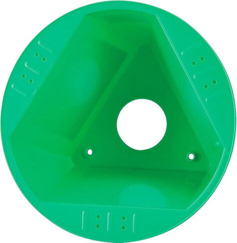 Global Industrial Inventory Control Cone W/Dry Erase Decals, 10" L x 10" W x 5" H, Green, Lot of 5 in Saudi Arabia