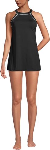Lands 'End Women's High Neck Swim Guit Swimsuit in Saudi Arabia
