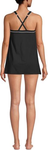 Lands 'End Women's High Neck Swim Guit Swimsuit in Saudi Arabia
