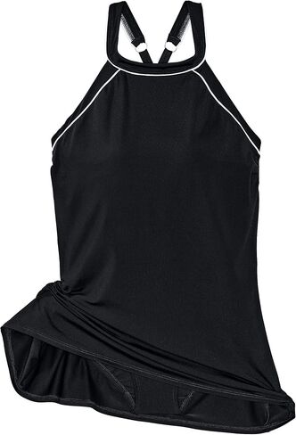 Lands 'End Women's High Neck Swim Guit Swimsuit in Saudi Arabia