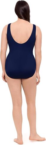 Women's Tie Surplice One Piece Swimsuit in Kuwait