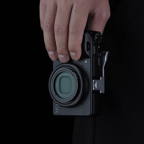حلقة محول مرشح العدسة Haoge LAR-GR3X لكاميرا RICOH GR3X/GRIIIX الرقمية المدمجة لعدسة التحويل الواسعة GT-2 GW4 تحل محل GA-2 in Kuwait