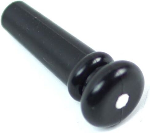 General Plastic Strap Button Endpin For Acoustic Guitar,Black in Kuwait