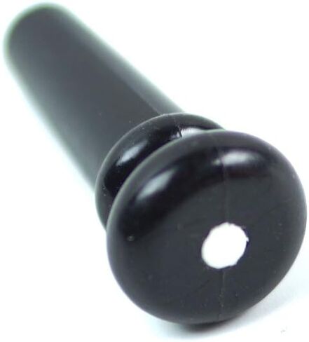 General Plastic Strap Button Endpin For Acoustic Guitar,Black in Kuwait