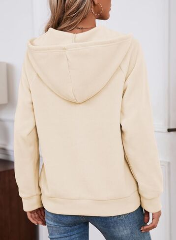 SHEWIN Womens Double Face Fleece Hoodies Fall Half Zip Sweatshirt 2025 in Saudi Arabia