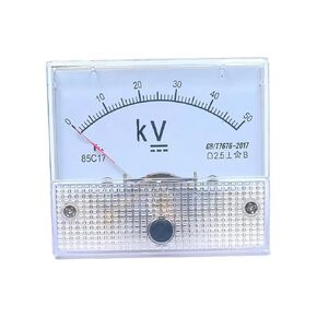 85C1 DC Voltmeter 10KV 20KV30KV50KV100KV Pointer Type High-Voltage Matched with Resistor 5W 1Pcs(0-10KV) in Kuwait