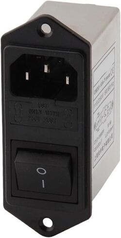 Double Insurance 10A, IEC Socket Filter Filter CW2C-10A-T (F2 02)(CW2C-6A-T(F202)) in Saudi Arabia