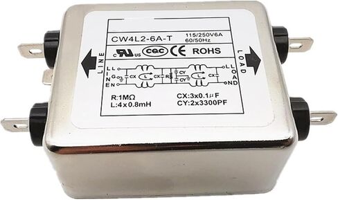 CW4L2-6A-T CW4L2-20A-S Anti-Interference Power Filter 6A10A 20A(CW4L2-10A-S) in Saudi Arabia