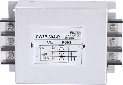 مرشح طاقة ثلاثية الأسلاك ثلاثية الأسلاك CW7B-60A-R كتلة السكك الحديدية النوع 60A (CW7B-150A-R) in Saudi Arabia