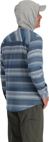 Simms Men's Santee Flannel Hoody in Kuwait