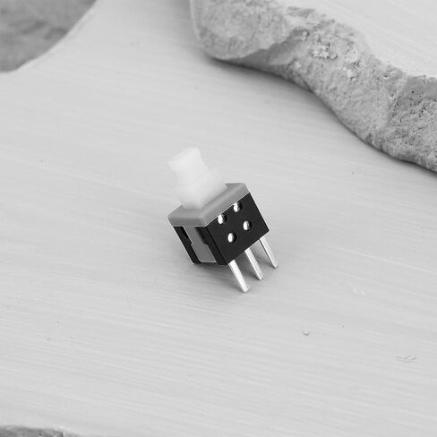 ECSiNG 50pcs 3Pin Latching Push Button Switches Replacement Part 5.8x5.8mm PCB Push Button Switch 30VDC/0.1A Withstand Voltage AC250V(50Hz)/min for Audio Computer in Saudi Arabia