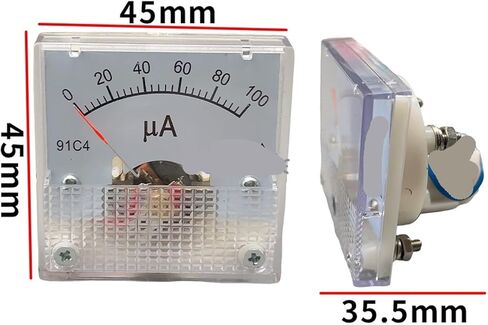 91C4-A/MA/UA AMMETER 45X45MM (100mA) in Kuwait
