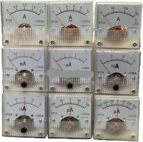 91C4-A/MA/UA AMMETER 45X45MM (100mA) in Kuwait