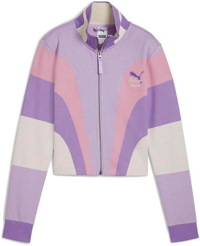 Puma Womens Kidsuper X Jacket Athletic Outerwear غير رسمية - أرجواني in Saudi Arabia