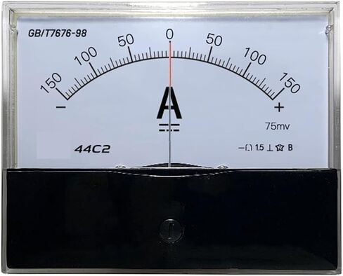 44C2 DC ammeter الإيجابية والسلبية 10A 20A 30A 50A 75A 100A 150A ± 200A الأدوات ذات الاتجاهين 1PCs (-600A إلى 600A 75MV) in Saudi Arabia