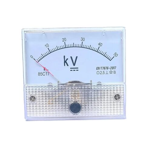 85C1 DC Voltmeter 10KV 20KV30KV50KV100KV Pointer Type High-Voltage Matched with Resistor 5W 1Pcs(0-10KV) in Kuwait