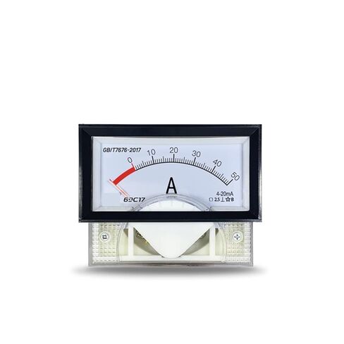 69C17 4-20MA AMMETER 30A مقياس الفتح 100 ٪ التردد 50Hz 1PCS (DC 15A 4-20MA) in Kuwait