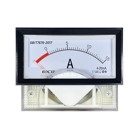 69C17 4-20MA AMMETER 30A مقياس الفتح 100 ٪ التردد 50Hz 1PCS (DC 15A 4-20MA) in Kuwait