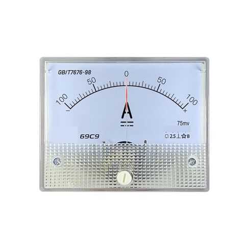 69C9 Positive and Negative Ammeter 5A 75mV Required to Be Equipped with DC Amperage Measu 1Pcs(- DC 150A 75mv) in Kuwait