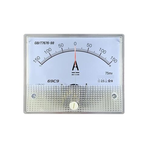 69C9 Positive and Negative Ammeter 5A 75mV Required to Be Equipped with DC Amperage Measu 1Pcs(- DC 150A 75mv) in Kuwait
